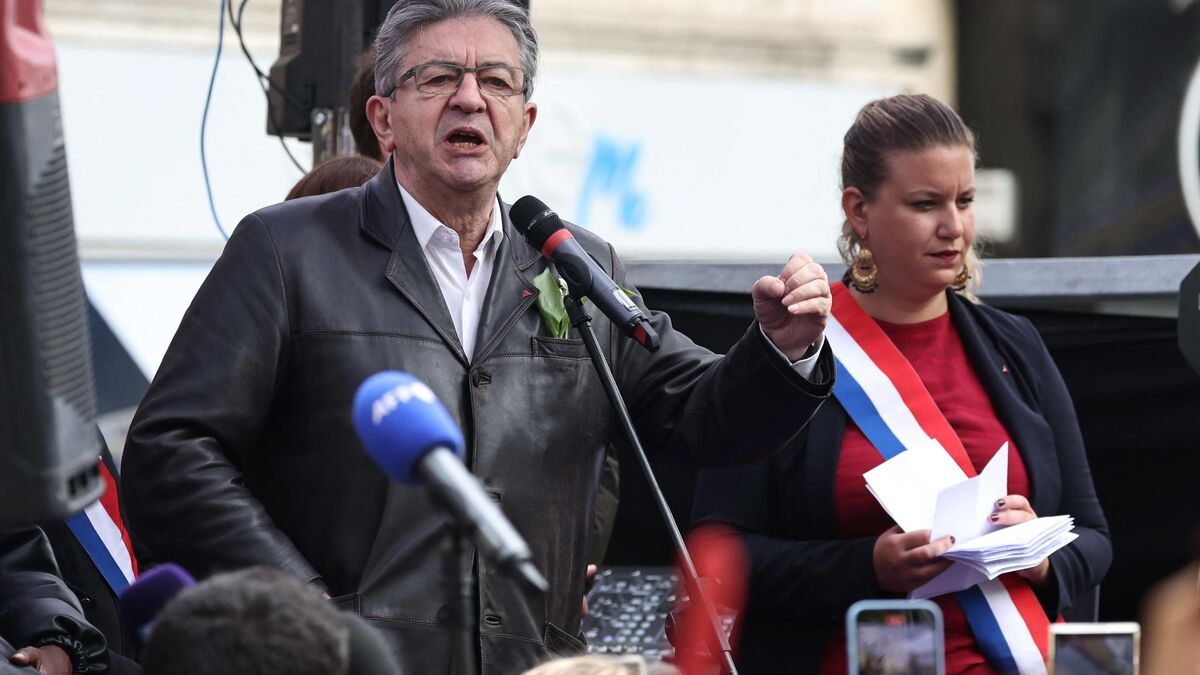 Violences du 1er Mai : Darmanin fustige le " silence " de Mélenchon, qui lui renvoie la responsabilité " à 100 % "