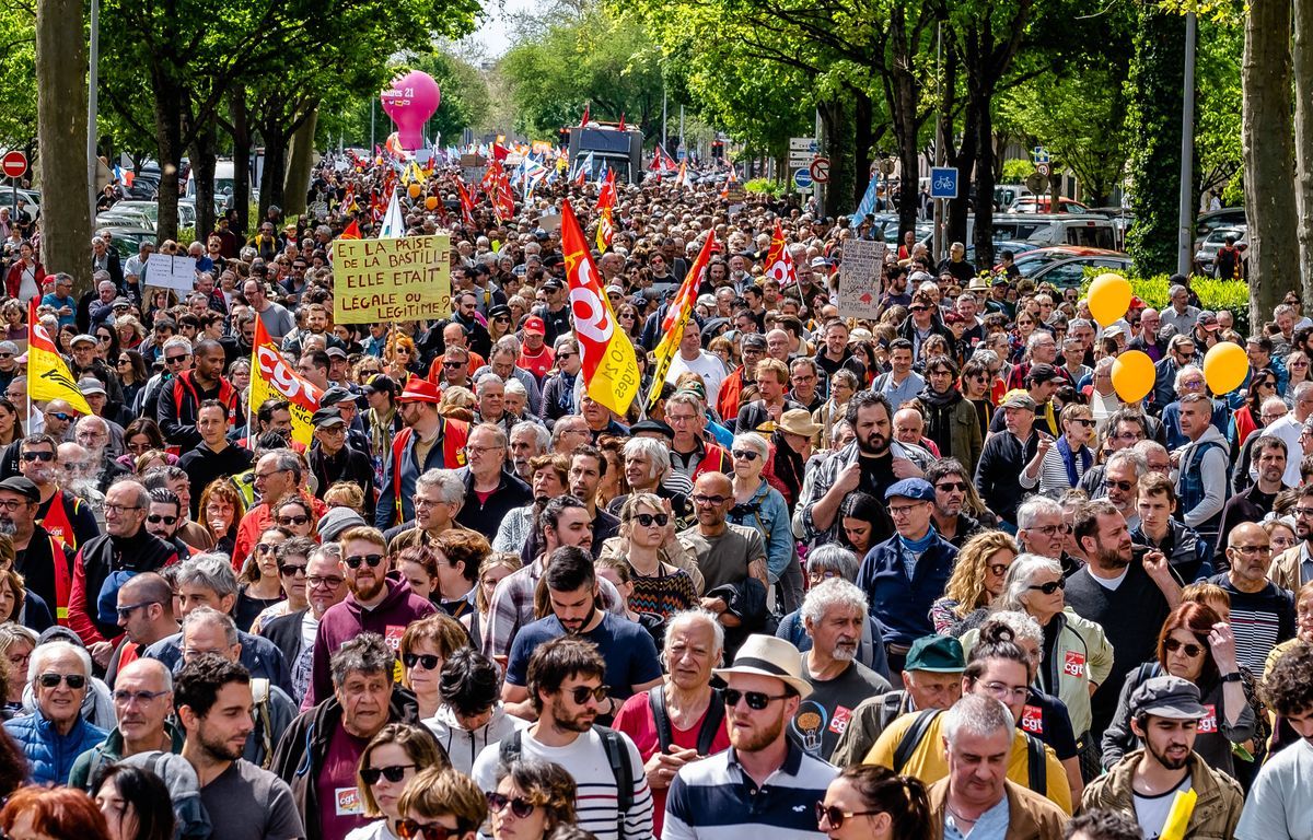 Manifestation du 1er-Mai : La mobilisation, émaillée de violences, est restée forte contre la réforme des retraites