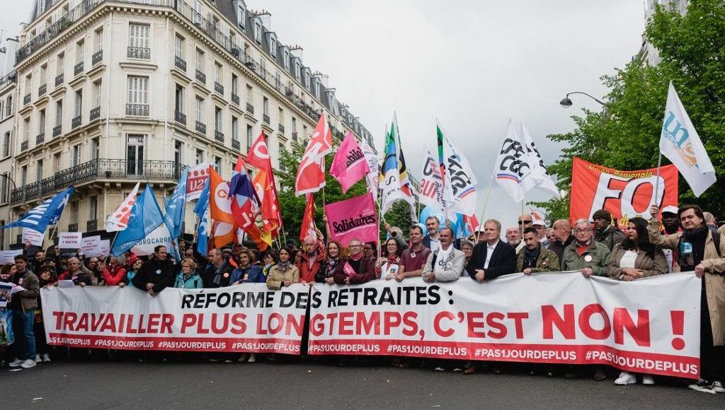 Retraites : l'intersyndicale appelle à une nouvelle journée de mobilisation le 6 juin