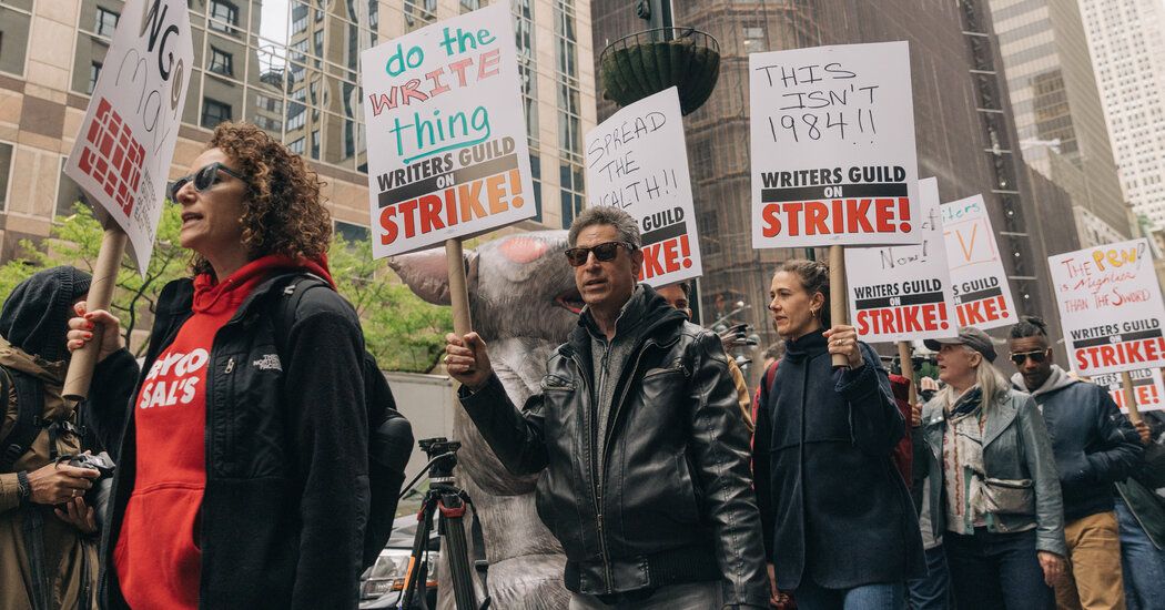 Writers Go on Strike and Late Shows Go Dark