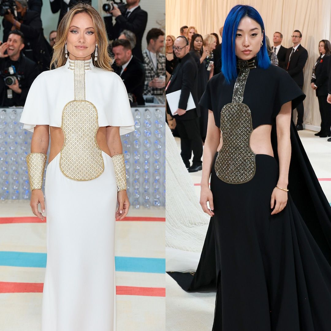 Met Gala: Olivia Wilde Reacts to Wearing Same Dress as Margaret Zhang