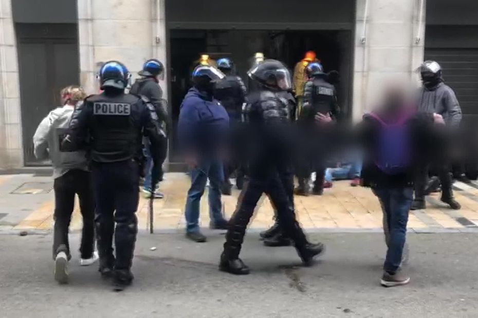 Manifestation du 1er mai à Besançon : cinq personnes toujours en garde à vue, une femme déjà connue des services de police déférée