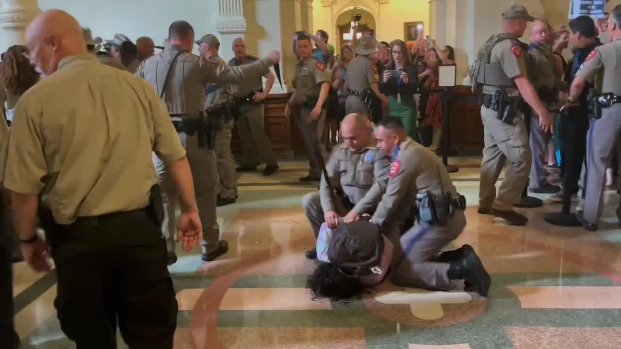 Texas House gallery cleared after protests against bill to ban gender-affirming care