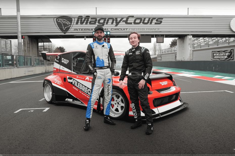 Les youtubeurs de Vilebrequin testent une Fiat Multipla à 1000 chevaux à Magny-Cours : 60 000 personnes attendues sur le circuit