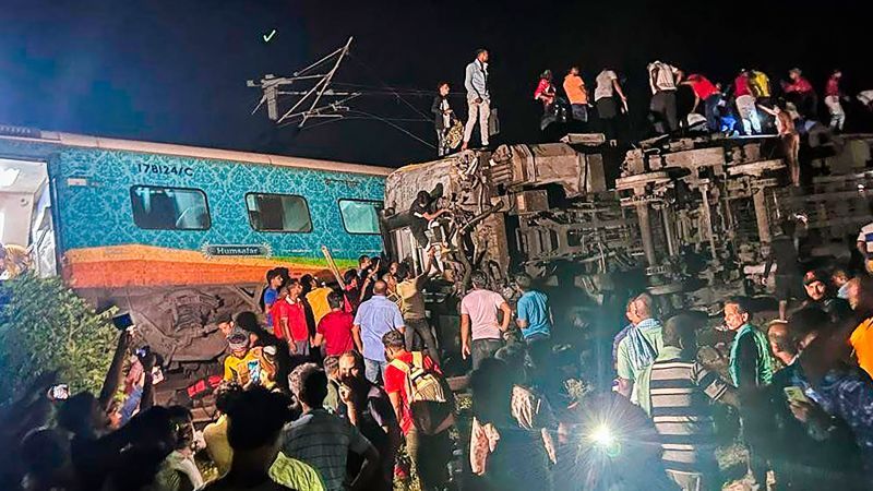 India train crash: at least 207 killed and 900 injured in Odisha