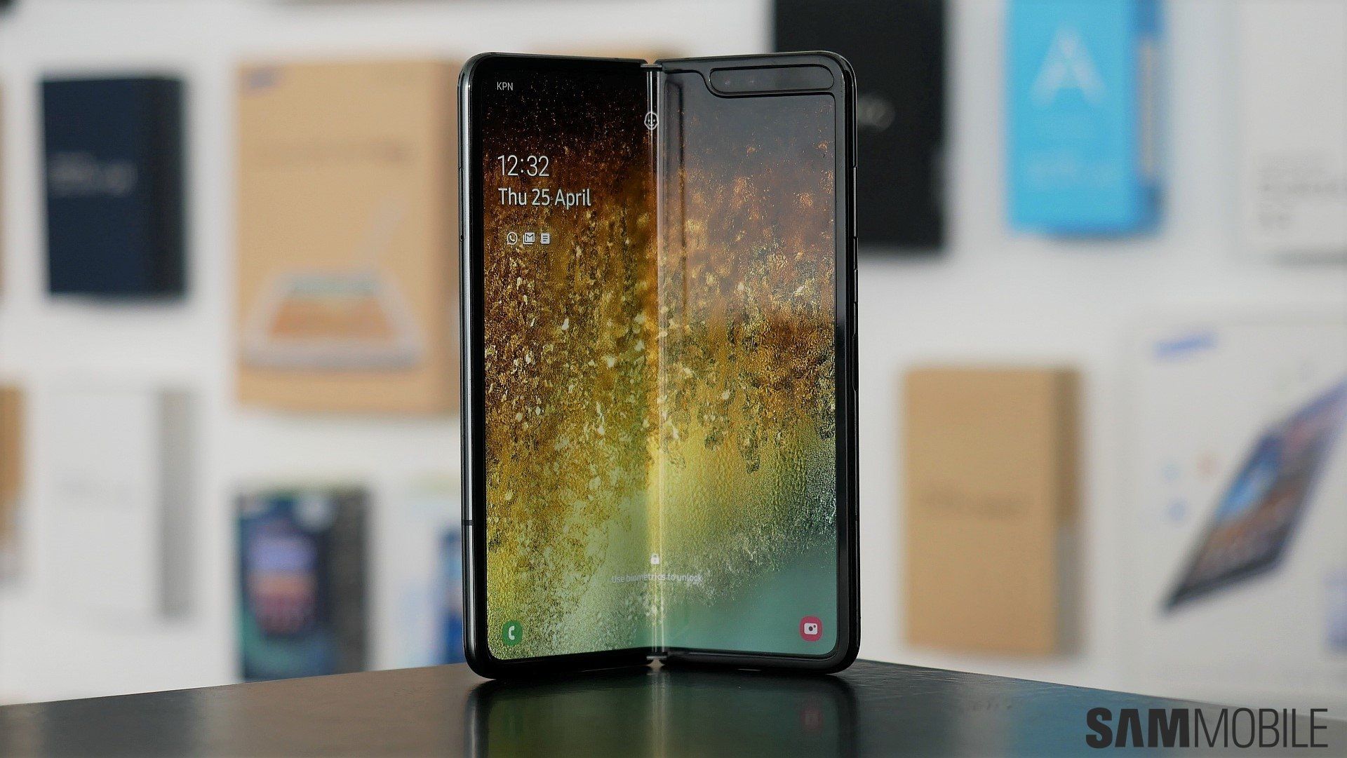 Original Galaxy Fold users can enjoy a new firmware update