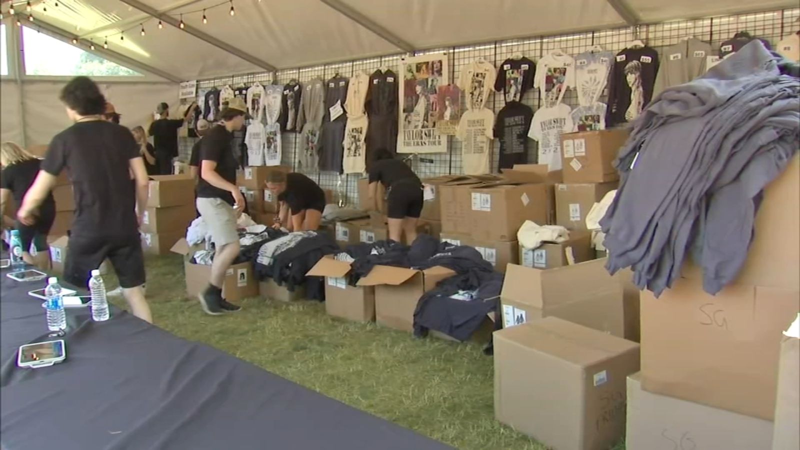 Taylor Swift fans take over area surrounding Soldier Field ahead of 1st Eras Tour performance