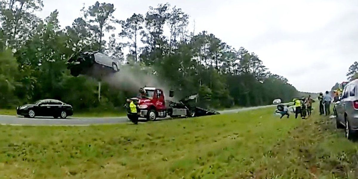 Ga. flying car crash: ‘I can’t believe that actually happened’