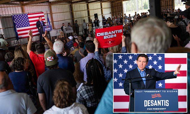 DeSantis shuts down heckler who accused him of running police state, then channels Winston Churchill