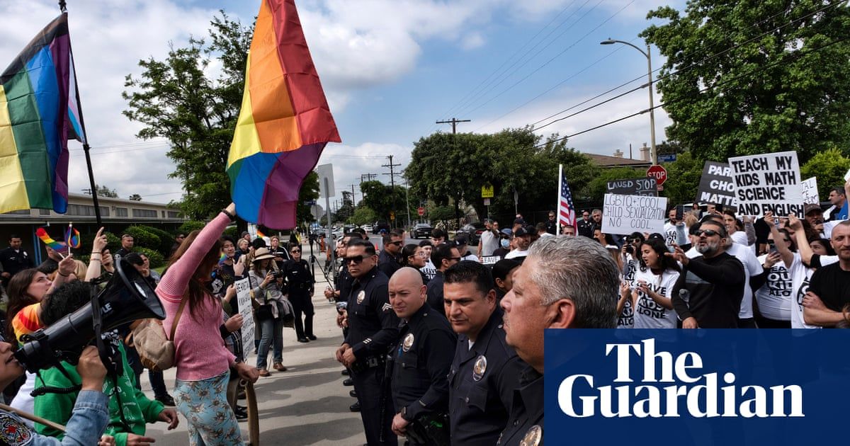 Protest over Pride month assembly at Los Angeles school turns violent