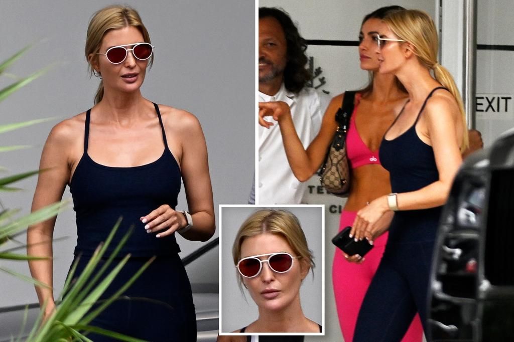 Ivanka Trump spotted in workout gear in first public appearance since father's 'hush money' trial conviction