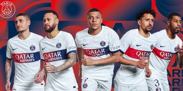 Le PSG dévoile son maillot extérieur 2023-2024