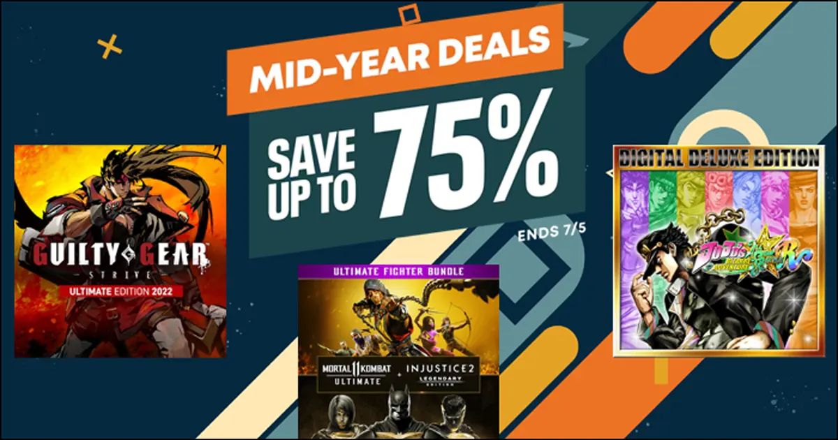 PlayStation's Mid-year Deals offers big sales on a ton of great fighting games and DLC