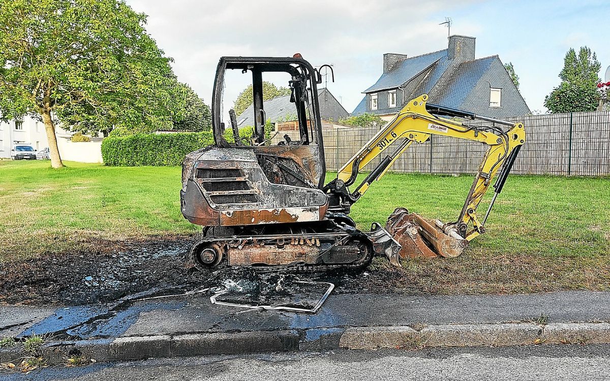 Voitures, poubelles, engin de chantier : quels sont les dégâts de la dernière nuit de violences en Bretagne ?