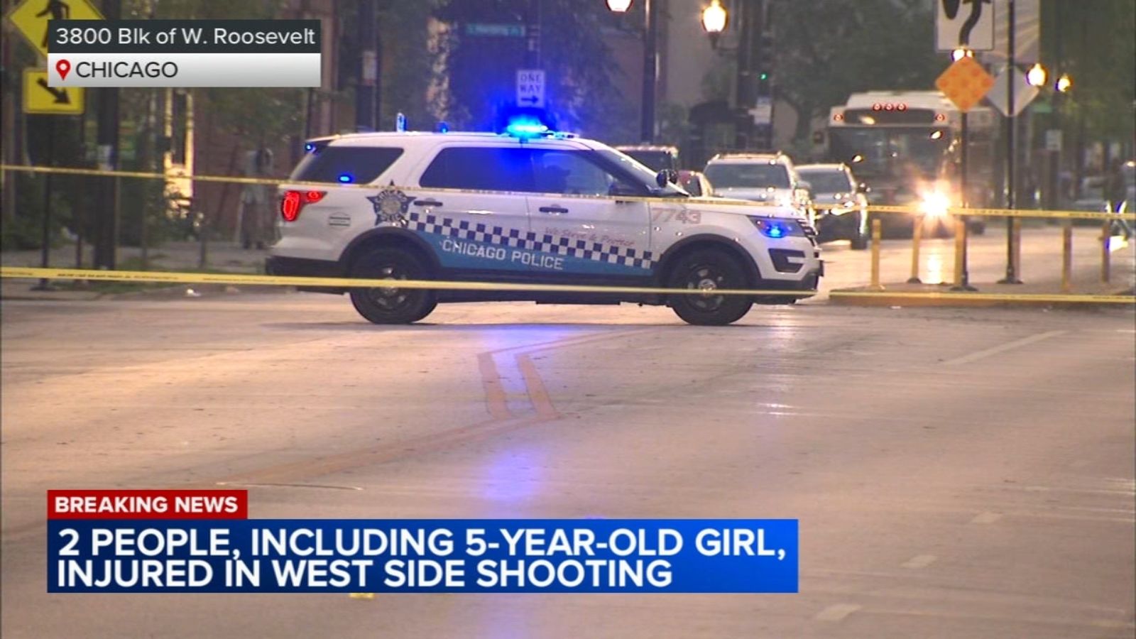 Chicago shooting: 5-year-old girl among 2 shot in Lawndale, police say