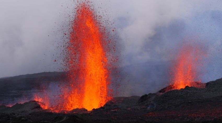 Volcan la pété : la première éruption de 2023