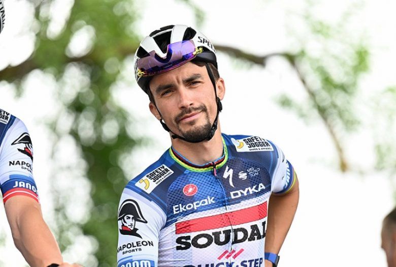 Julian Alaphilippe : «C'est un peu dur pour l'instant»