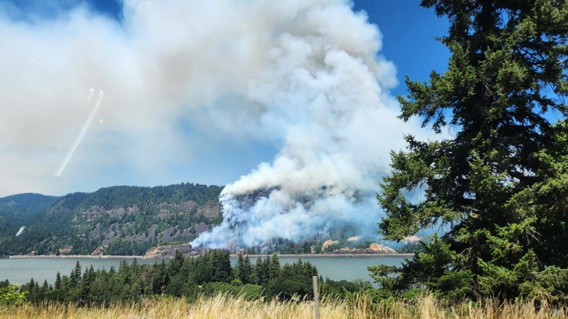 Washington fire, north of Hood River, prompts Level 3 evacuations