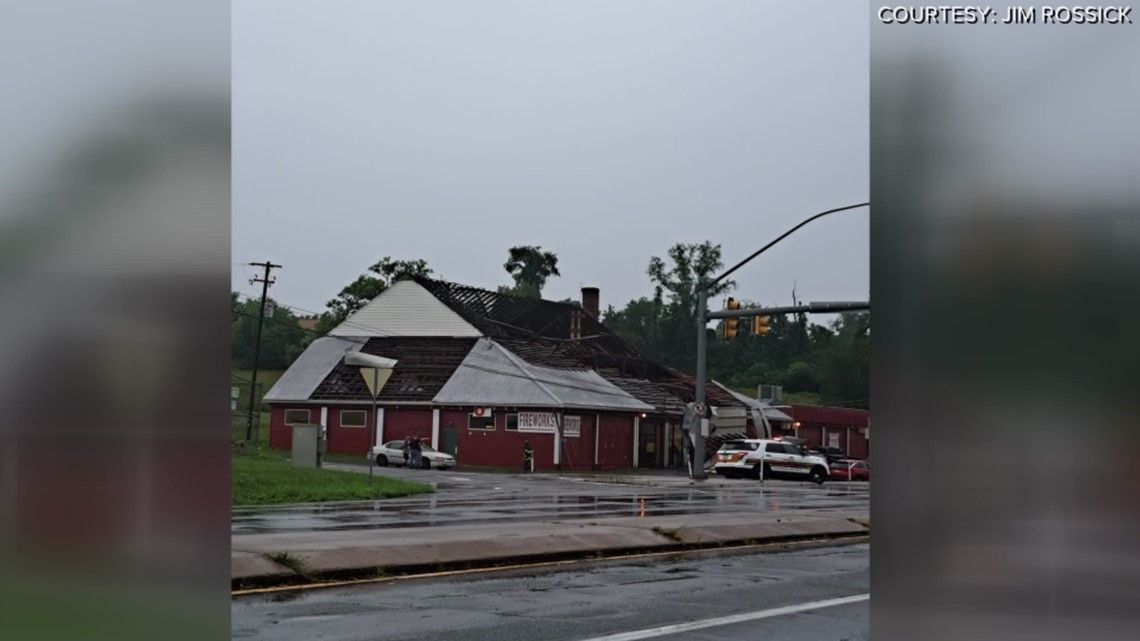 Two tornadoes touch down in central Pennsylvania