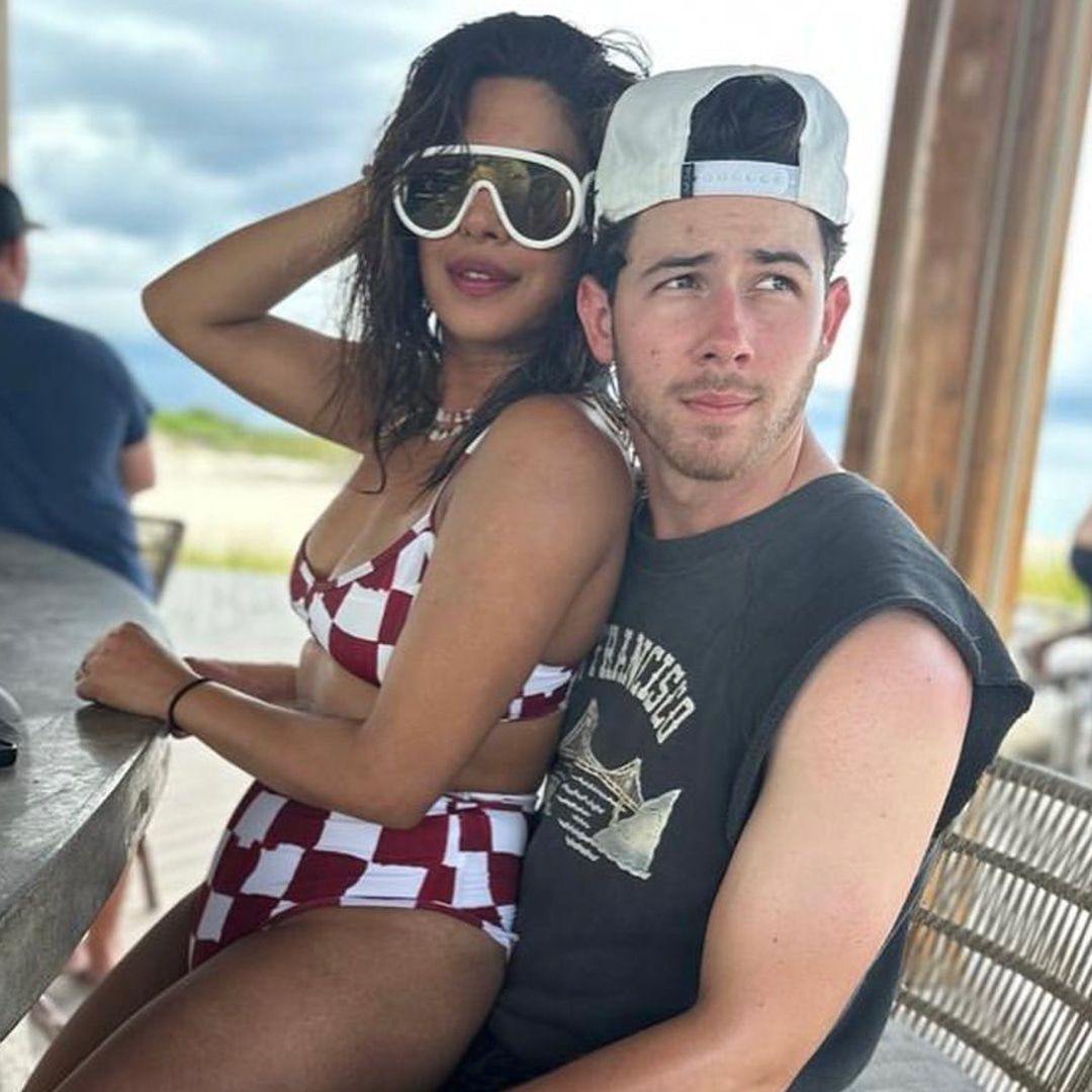 Nick Jonas and Priyanka Chopra Give New Look at Daughter Malti Marie