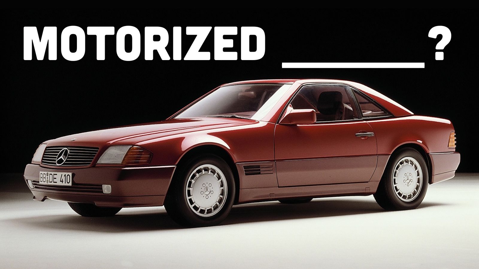 The R129 Mercedes-Benz SL Launched With One Of The Craziest Powered Features Of All Time