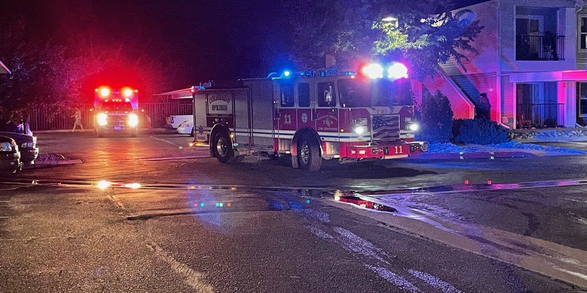 4 people out of their homes after overnight apartment fire in Colorado Springs