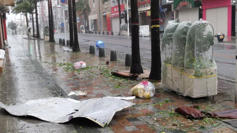 Typhoon Khanun: Heaviest rainfall in 140 years drenches Beijing while storm hits Japan's Okinawa