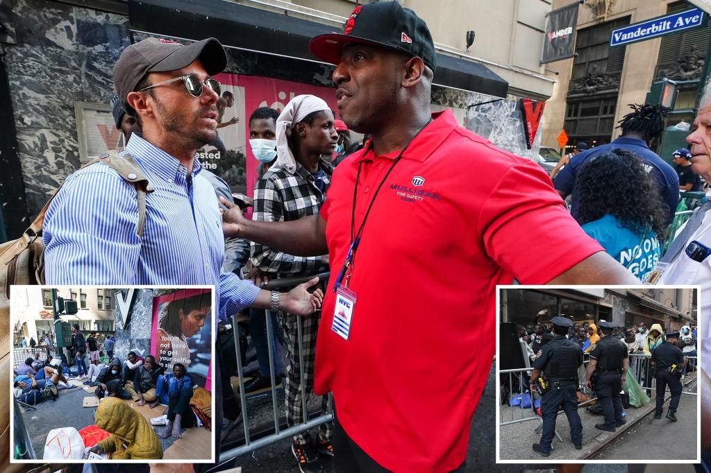 NYPD curbs Post reporter from interviewing migrants on public sidewalk