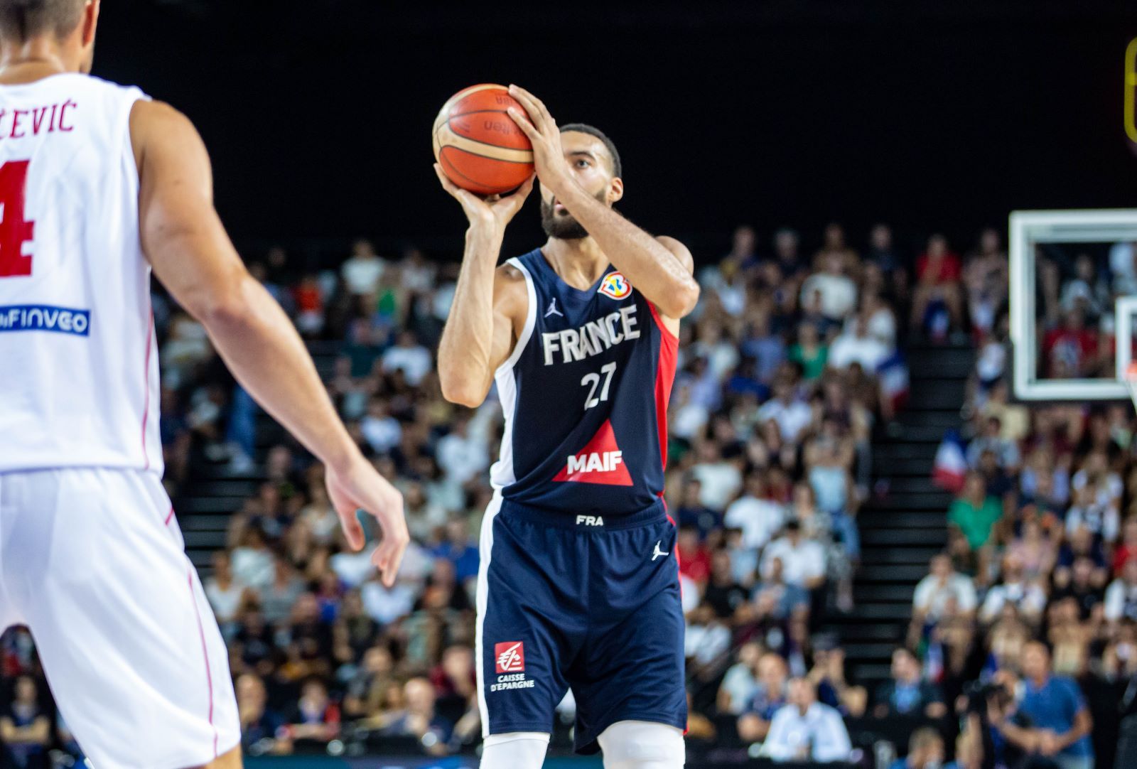 La première de Rudy Gobert à 3-points : "J'ai l'impression d'avoir perdu ma virginité"