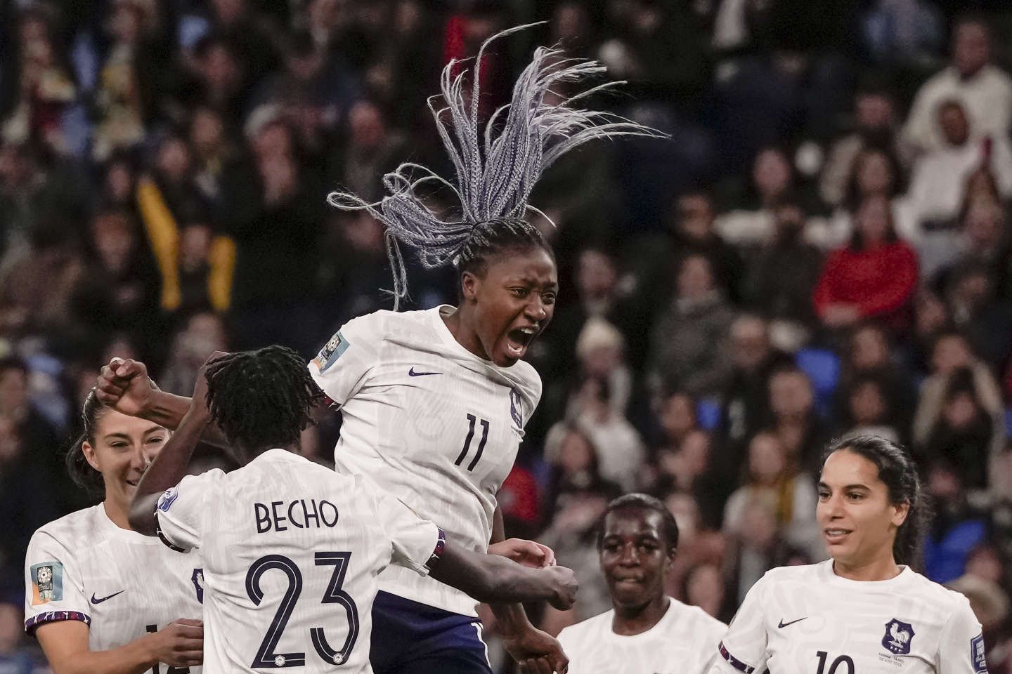 Le crescendo de Kadidiatou Diani, autrice du premier triplé d’une Française en Coupe du monde