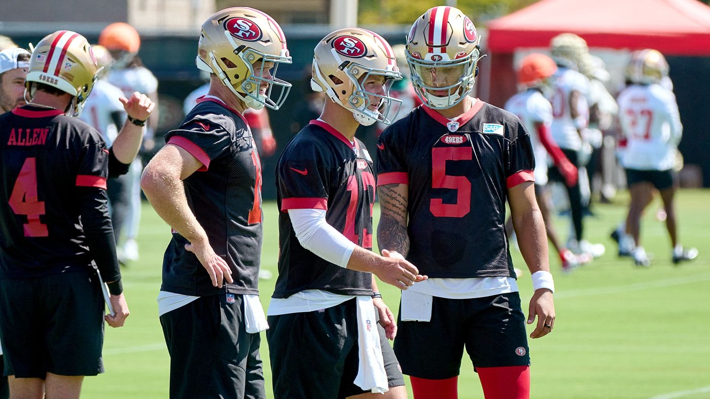 Coach's Notebook: Brian Griese talks Brock Purdy, Trey Lance, 49ers' QB room