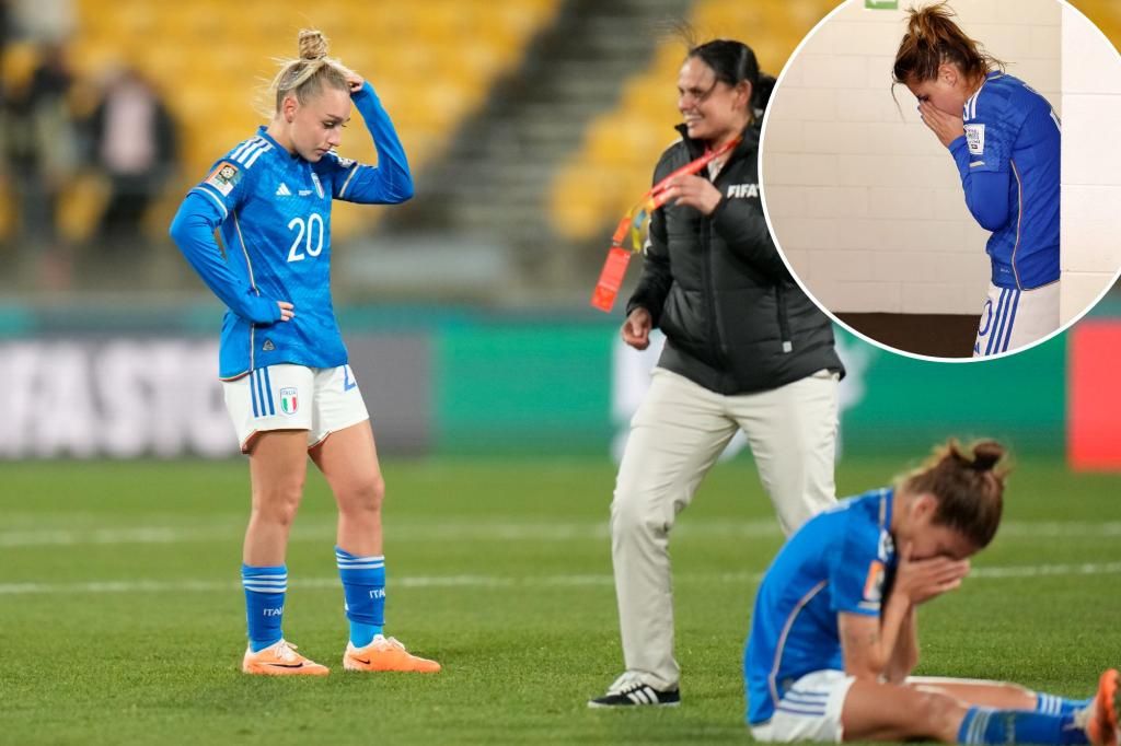 Italy in tears after Women's World Cup loss to South Africa