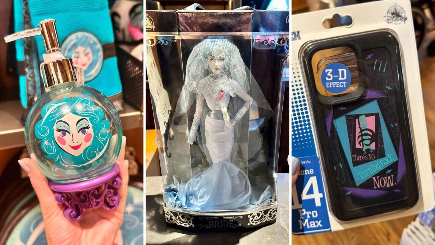 New Bride Doll, Madame Leota Soap Dispenser, and More Haunted Mansion Merchandise at Walt Disney World