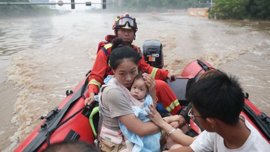 涿州不少民眾斷水斷糧斷電和親屬失聯 救援隊：比鄭州水災更複雜