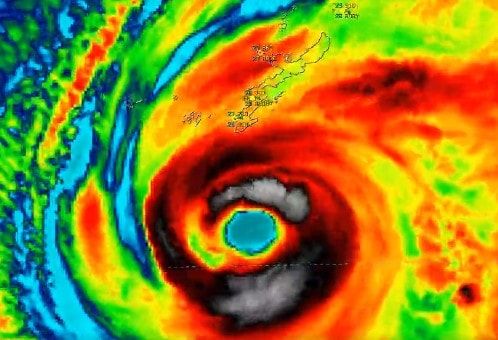 Typhoon Khanun batters Okinawa with destructive winds, severe flooding