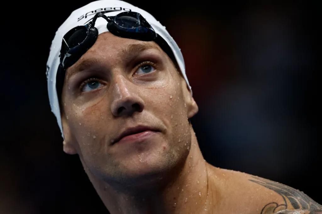 Caeleb Dressel finishes sixth in 50-meter freestyle shocker