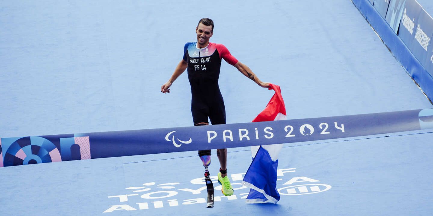 En direct, Jeux paralympiques 2024 : Alexis Hanquinquant remporte la médaille d’or en triathlon, après les titres obtenus ce matin par Aurélie Aubert et Jules Ribstein... Suivez les épreuves du jour