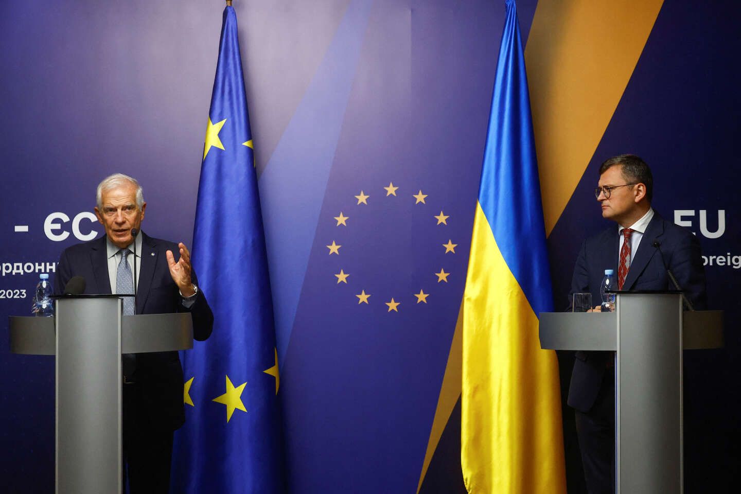 A Kiev, l’UE s’efforce de démentir la fragilité du soutien occidental à l’Ukraine