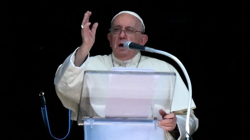 Pope Francis says some people in same-sex unions could be blessed