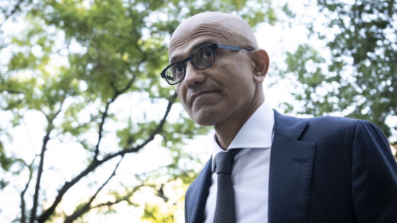 Antitrust Trial: Microsoft CEO warns of impact of Google's search monopoly on AI