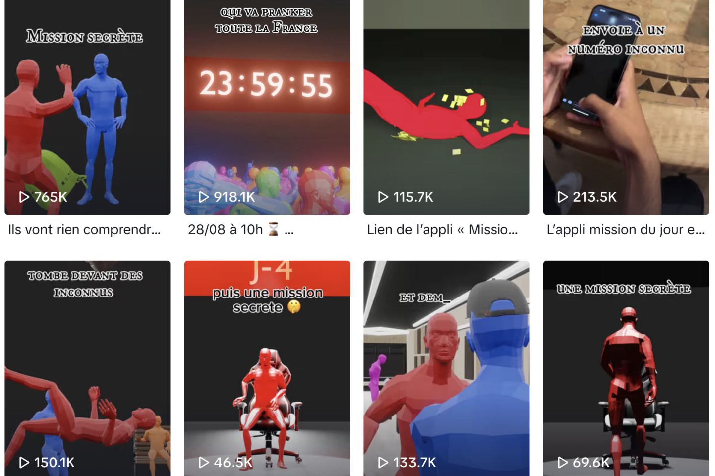Sur TikTok, le profil Mission du jour et ses vidéos virales accusés de plagiat