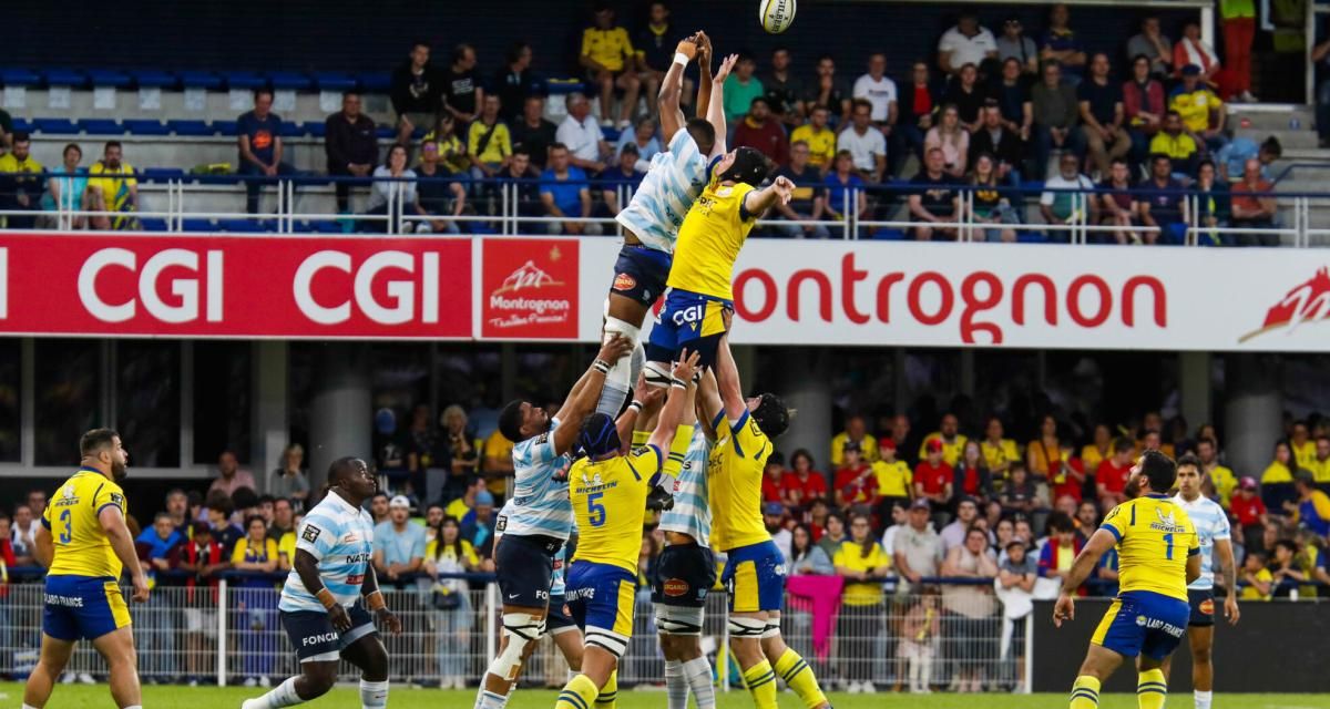 Top 14 : Clermont fait chuter le Racing à la pause