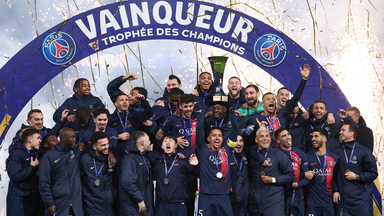 Football : le PSG s’impose contre Toulouse et remporte le Trophée des champions dans une triste ambiance