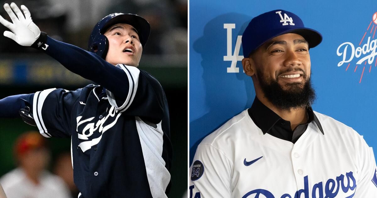 Dodgers sign Hyeseong Kim, finalize Teoscar Hernández return