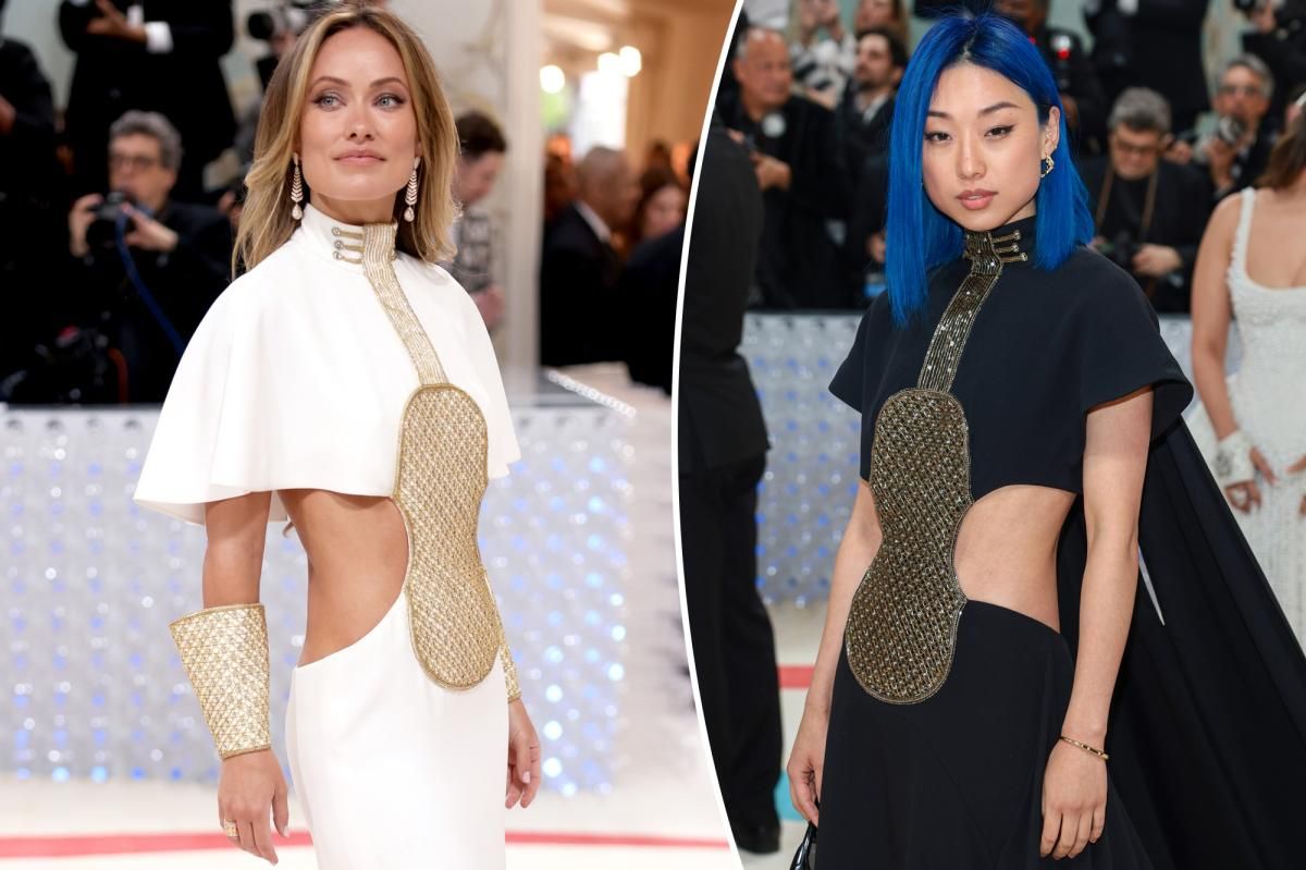 Olivia Wilde responds to twinning with Vogue China editor-in-chief at Met Gala