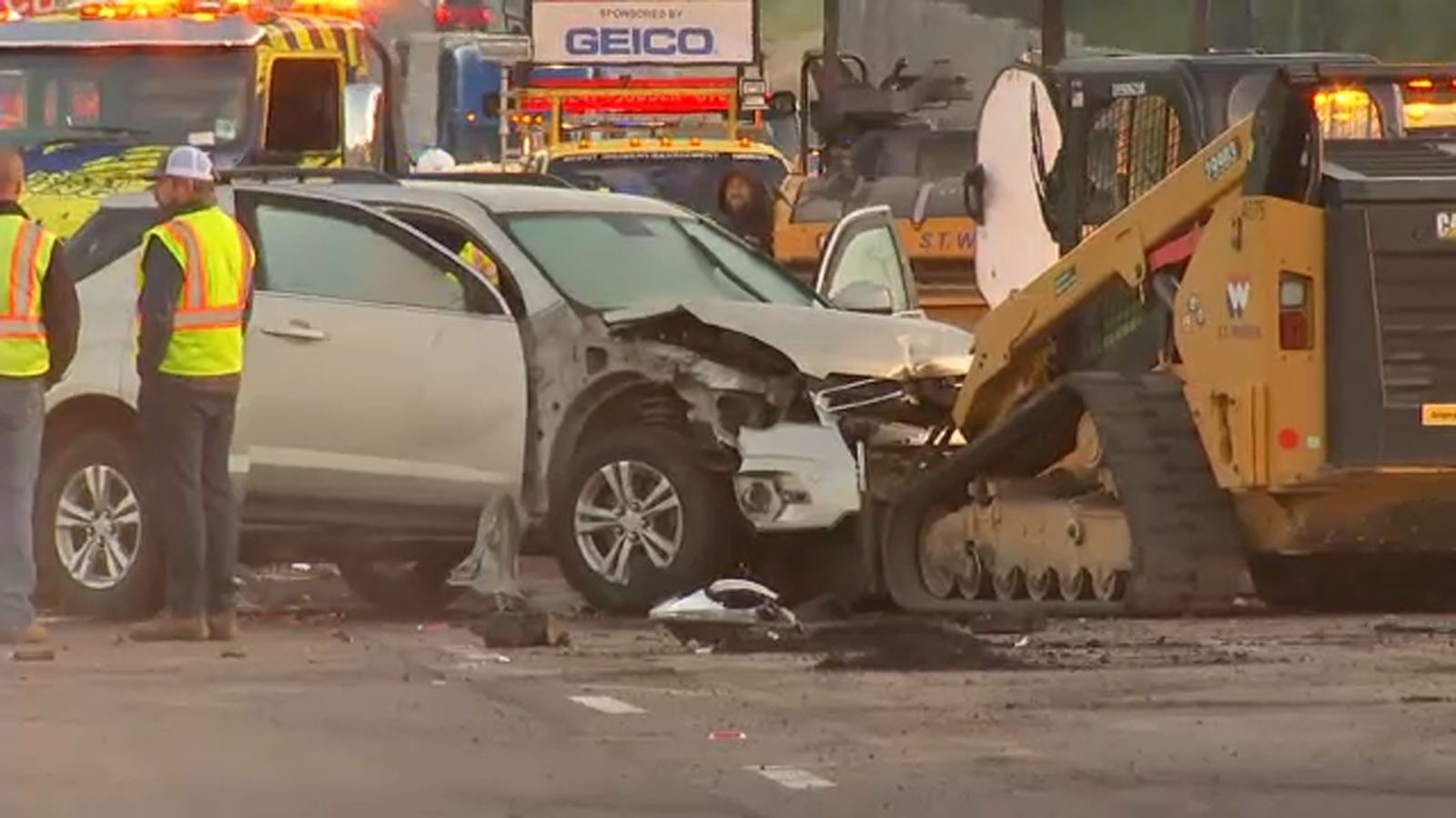 Driver arrested after hit-and-run in I-40 construction zone, lanes reopen