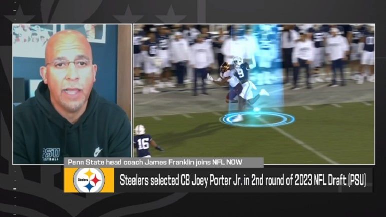 James Franklin: Steelers 'Gonna Love' Joey Porter Jr.