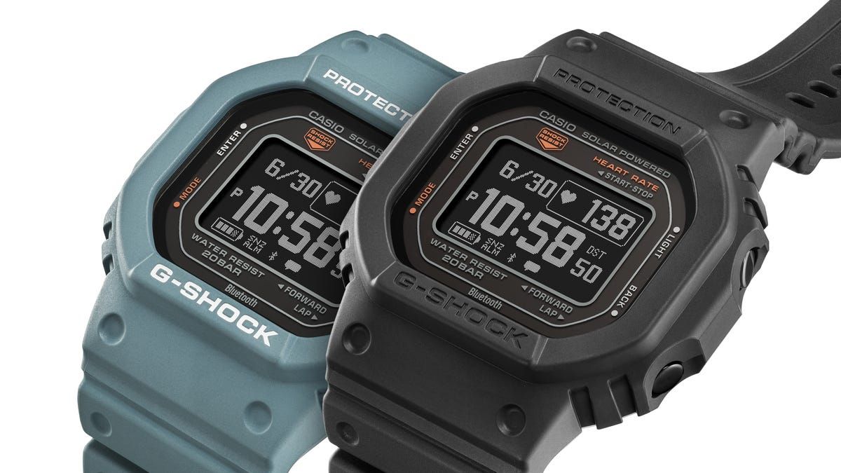 Casio Adds Fitness Features to Original G-Shock Digital Watch