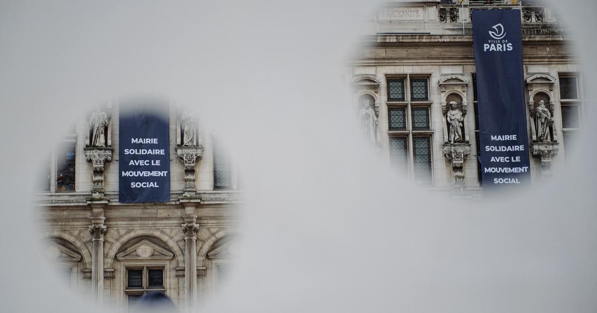 Réforme des retraites : la justice demande à la mairie de Paris de retirer les banderoles de soutien aux grévistes