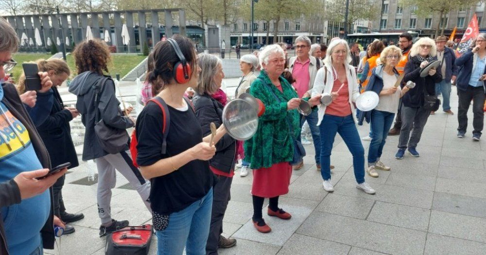 À Brest, la " casserolade " scinde l’intersyndicale